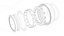 A set of six bearings