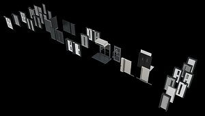 Doors Pack 1 3D model