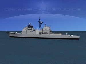 3ds ticonderoga class cruiser