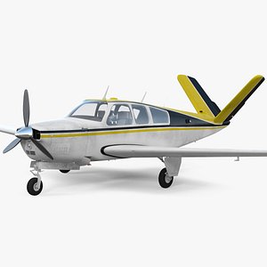 Civil Utility Aircraft Single Engined V Tail