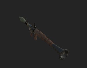 3D rpg-7 modeled