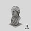 sculpture bust aphrodite 3D model