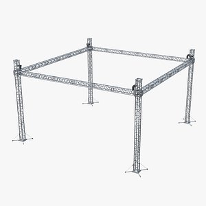 truss structure 3D model