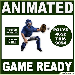 bat ball 3d model