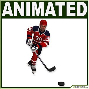 Hockey Player CG