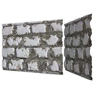 brick wall 3d 3ds