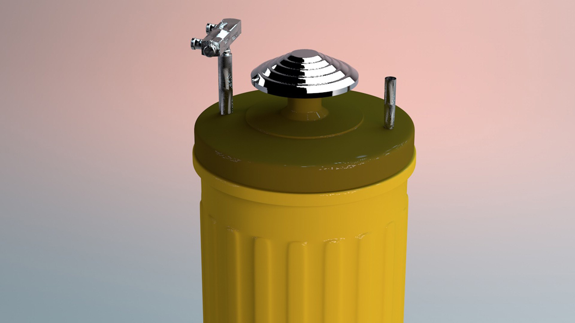 Hot Water Boiler 3L 3D model - TurboSquid 2006746