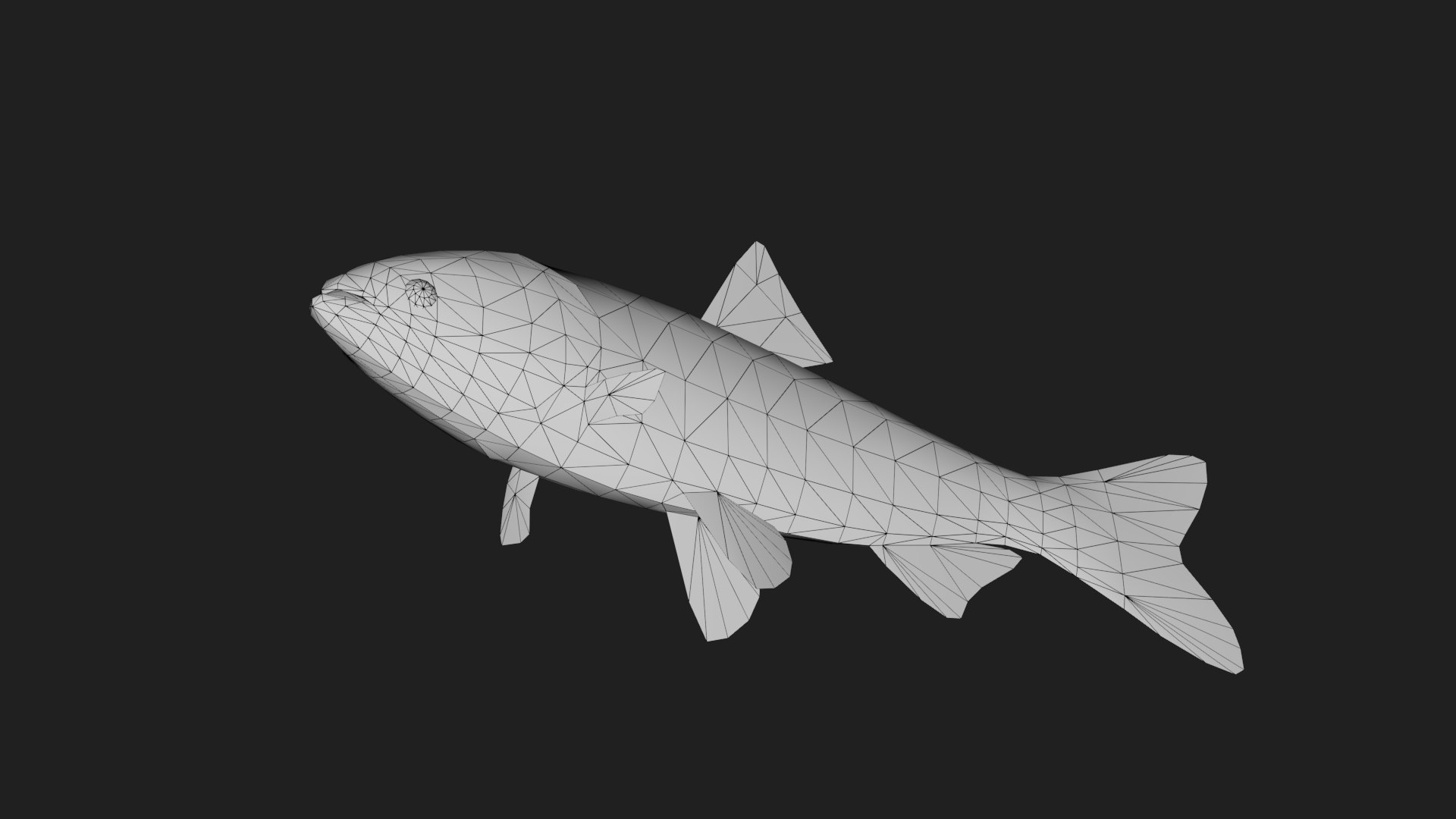 3D Carp Model - TurboSquid 2125088