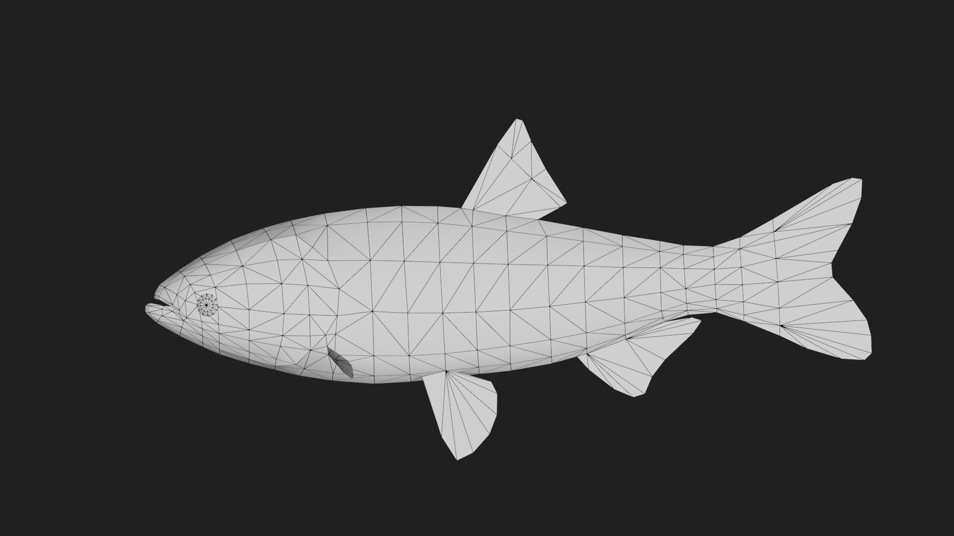 3D Carp Model - TurboSquid 2125088