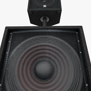 JBL 218S  JBL218 3D model