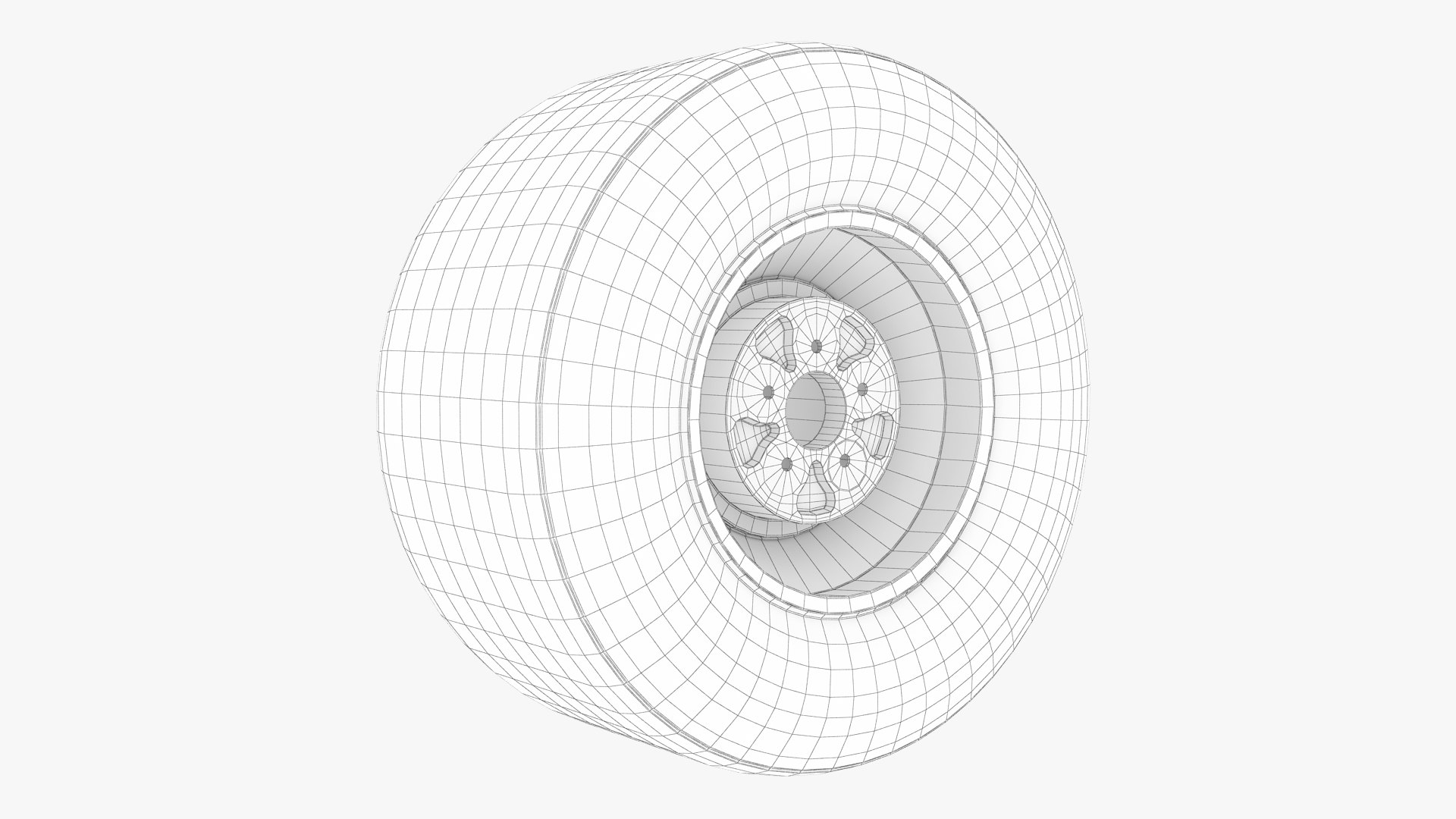 Tire Hoosier Wheel Magnum 3D Model - TurboSquid 1463797