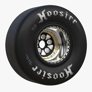 tire hoosier wheel magnum 3D model