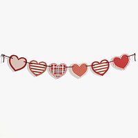 Heart shape garland A