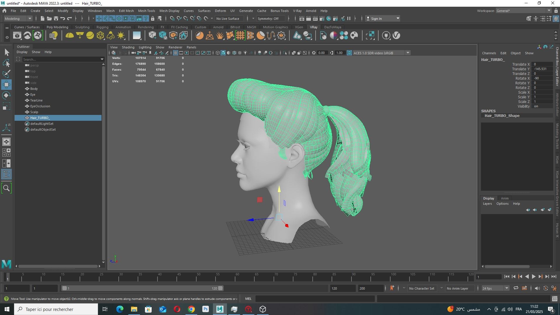 3D Retro Puff Ponytail Hairstyle -Game  Render Asset model https://p.turbosquid.com/ts-thumb/12/JxgTWR/Dl/23/jpg/1745247449/1920x1080/fit_q87/f27856e2ab735f1341b23c8279eee85d8f6dd610/23.jpg