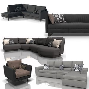 3D Sofa Furniture Collection