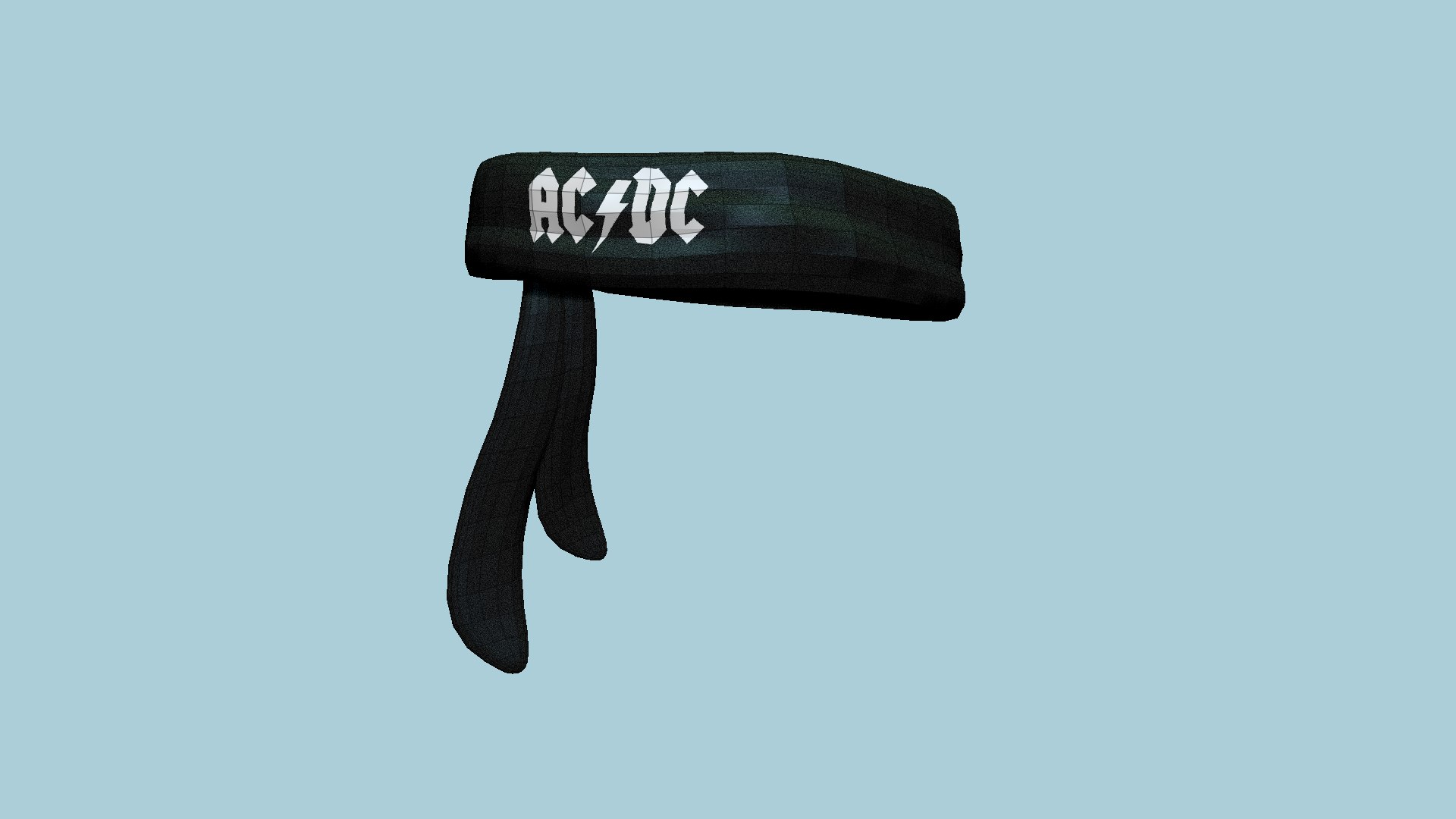 ACDC Bandana - Rock Band - Character Design Model - TurboSquid 1715236