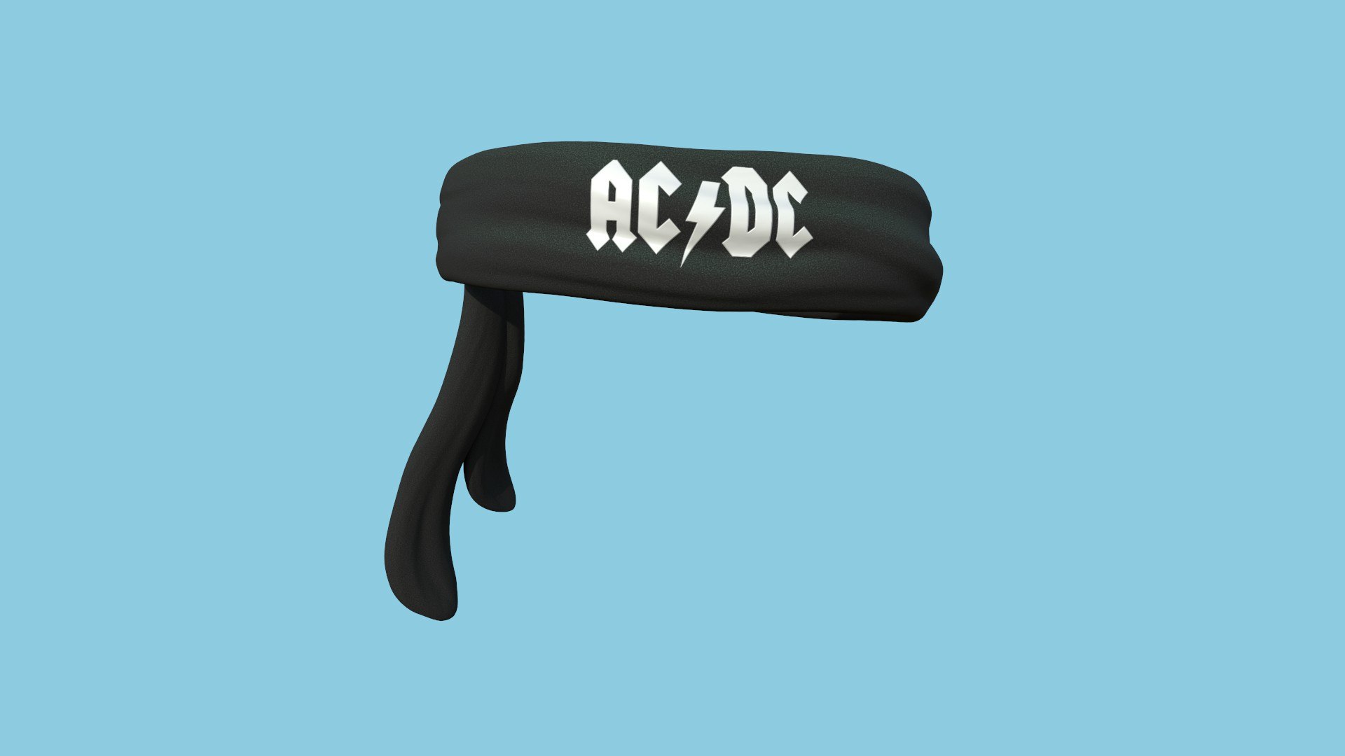 ACDC Bandana - Rock Band - Character Design model - TurboSquid 1715236