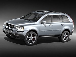 xc90 xc 90 2008 3d model