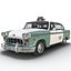 Checker Taxicab 1982 딱딱한 3D 모델