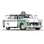 Checker Taxicab 1982 딱딱한 3D 모델
