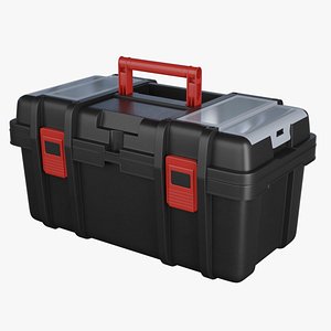 3D toolbox tool box model