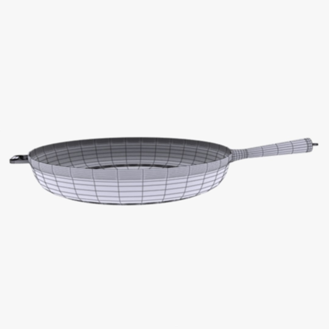 3ds Max Cookware Pan Frying