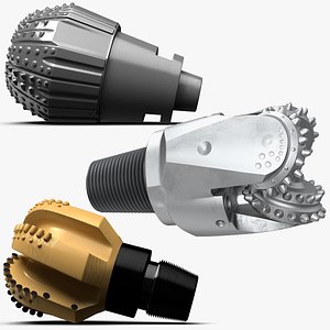 3D Drilling Rig Bits Collection