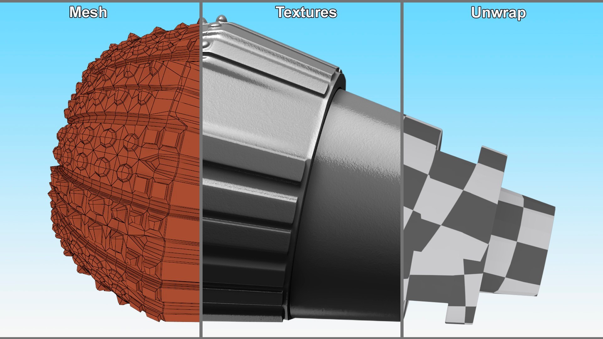 3D Drilling Rig Bits Collection - TurboSquid 2524674
