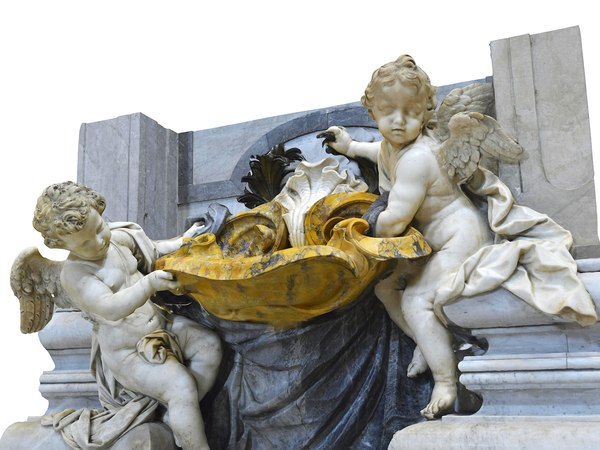 3D Vatican Angels Sculpture