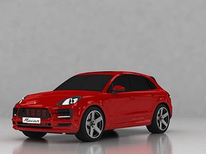 porsche macan 3D model