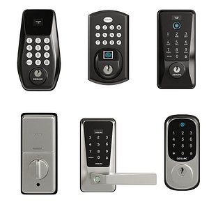 Intercom And Security Set 12 DESLOC Set 3D