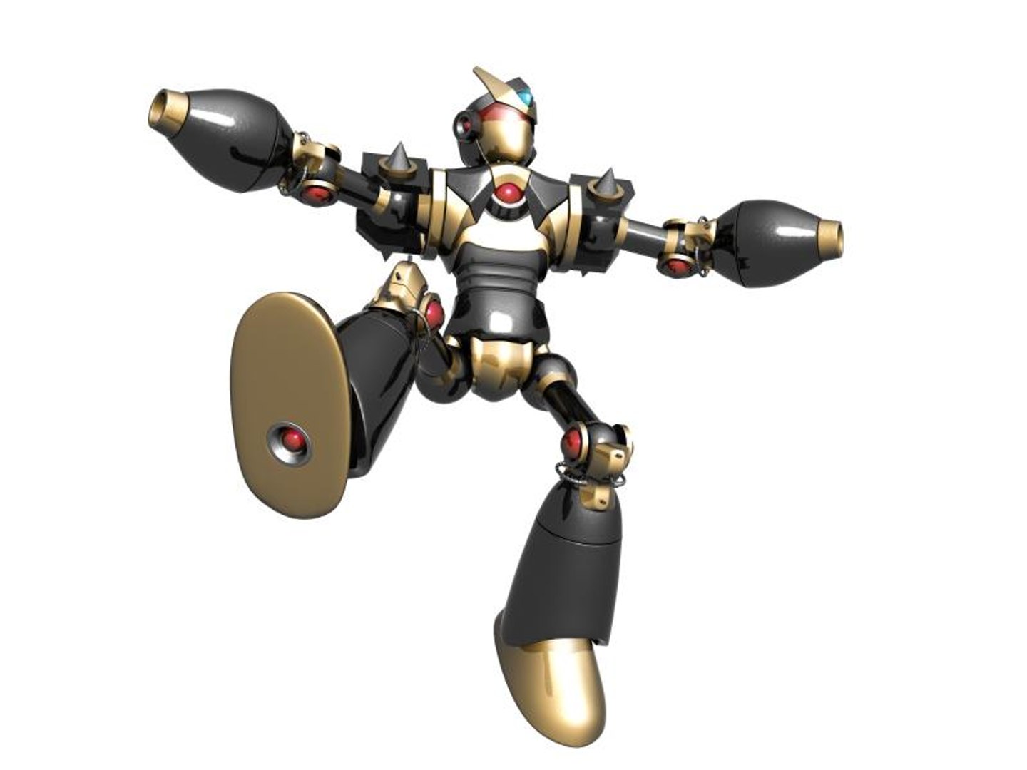Striker Robot 3d Max