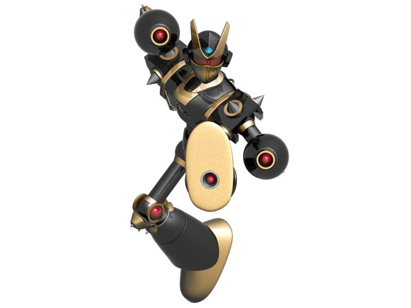 Striker Robot 3d Max
