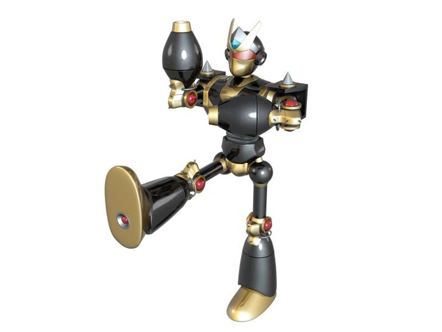 Striker Robot 3d Max