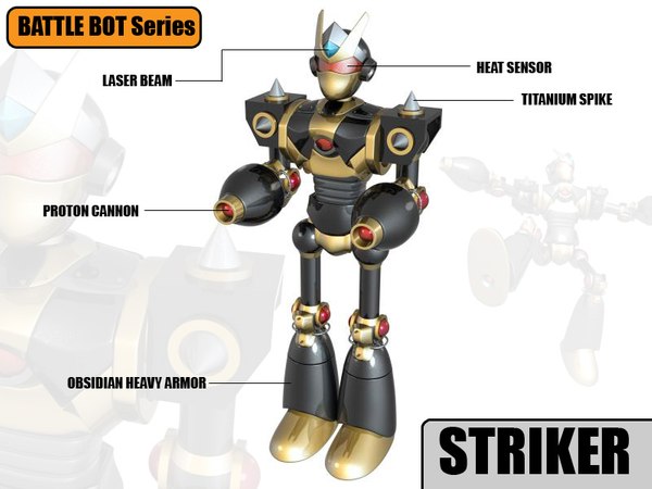 ストライカーロボット3Dモデル - TurboSquid 587698
