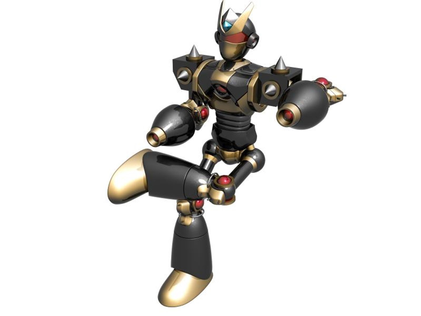 Striker Robot 3d Max