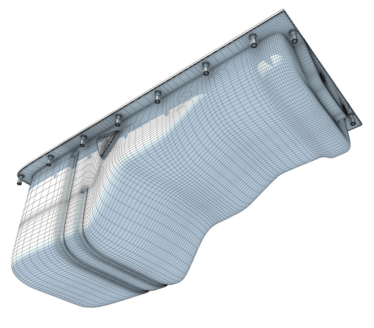 engine oil sump pan 3D model https://p.turbosquid.com/ts-thumb/12/lrDQx8/3Rh0Rl5v/wireframe0017/jpg/1498563854/1920x1080/fit_q87/053cdad02deac18439093fa9c83094ce0242fbfc/wireframe0017.jpg