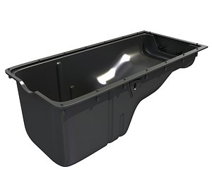 engine oil sump pan 3D model