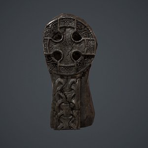 eltic cross 3d x
