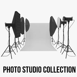 Studio Backdrop And Lights Kit Collection