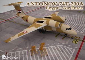 Antonov-74T-200A Egypt - Air Force