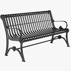 3D model Park Bench v5