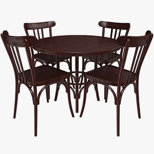 French Restaurant Table