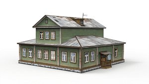 Village house 3D model