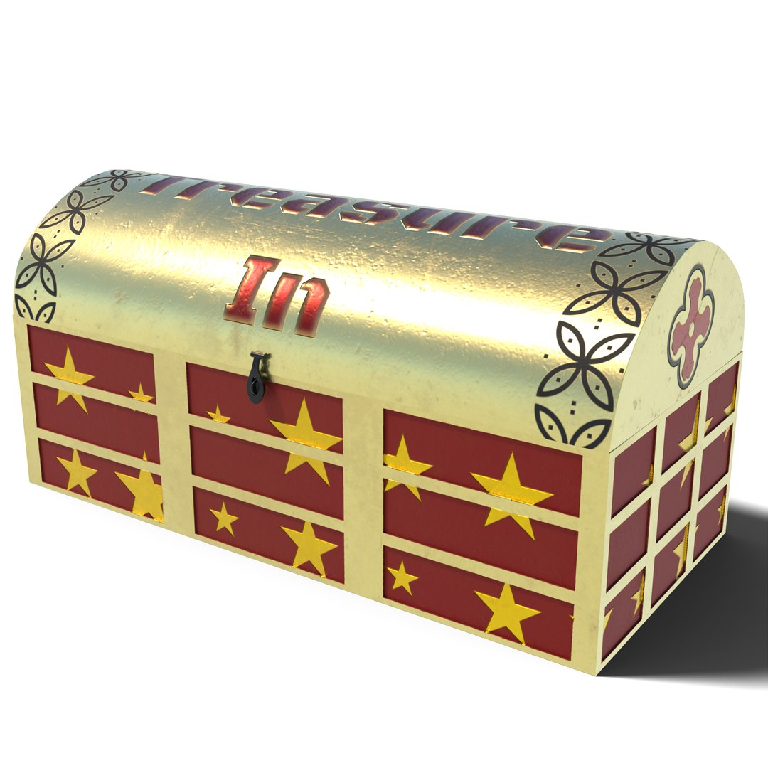 Magic Treasure Chest 3D Model TurboSquid 2081716