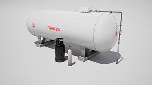 3D Gas Tank Props
