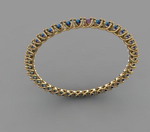 bangles jewellery jewelry 3D
