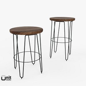 Hairpin Bar Stool by West Elm