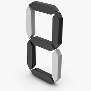 3D Calculator Number 2 model