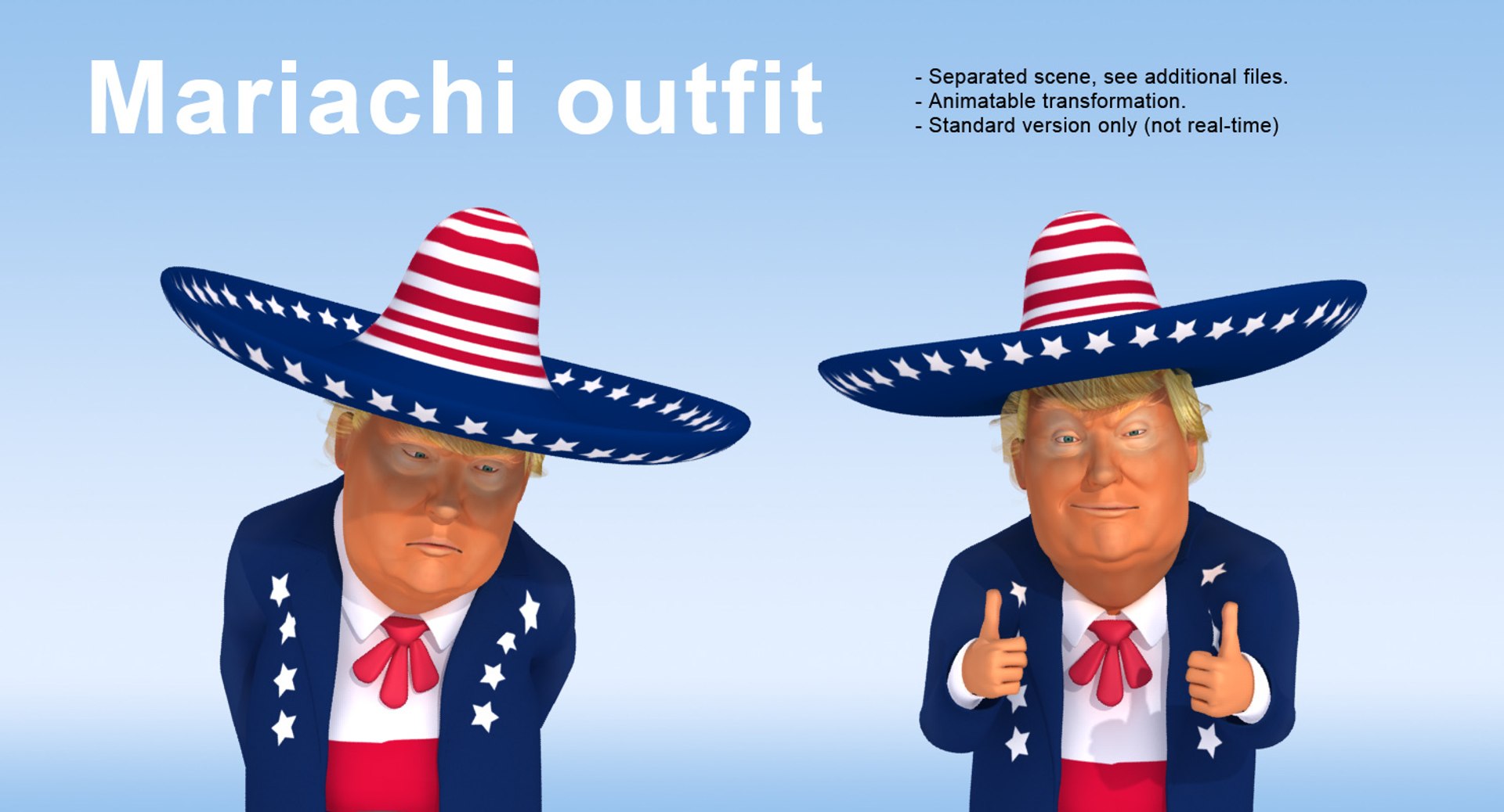 rigged cartoon donald trump 3d max https://p.turbosquid.com/ts-thumb/13/BSW7GM/Ad63vNtC/amexicantrump_00/jpg/1480963354/1920x1080/fit_q87/fec1b9cab05d6a0a94f5561cc20b5dc6af7d8883/amexicantrump_00.jpg